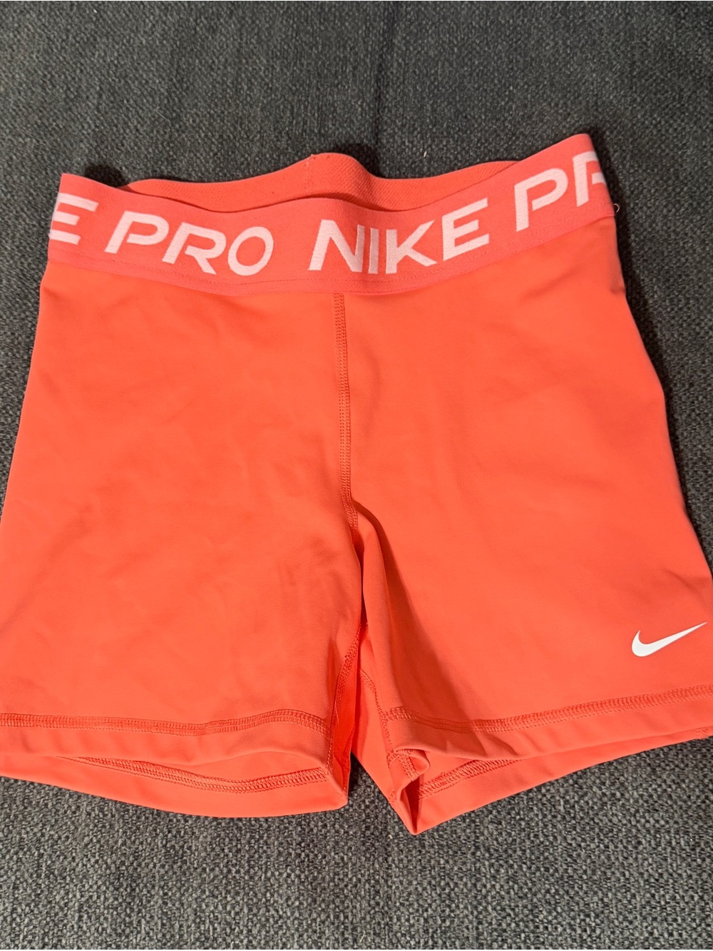 Nike Women's Coral Athletic Pro Shorts